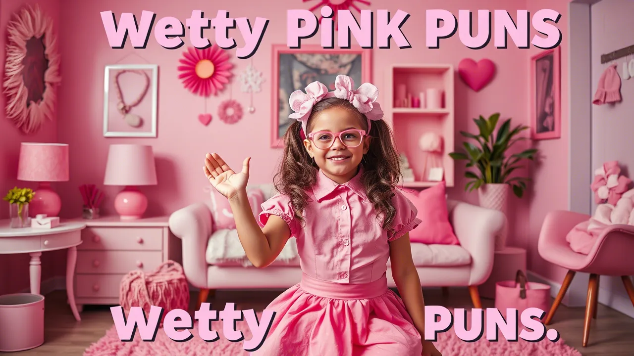 You are currently viewing 499+ Hilarious Pink Puns: Rosy, Witty & Fun