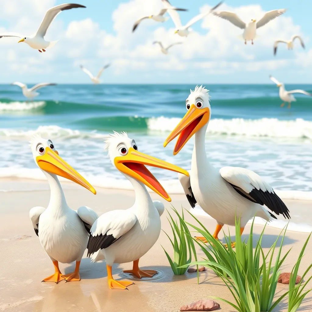 Funny Stories of Pelicans