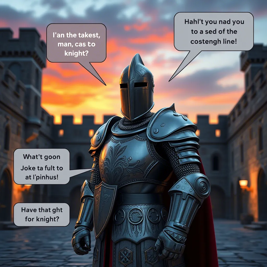 One-liner Knight Jokes and Puns