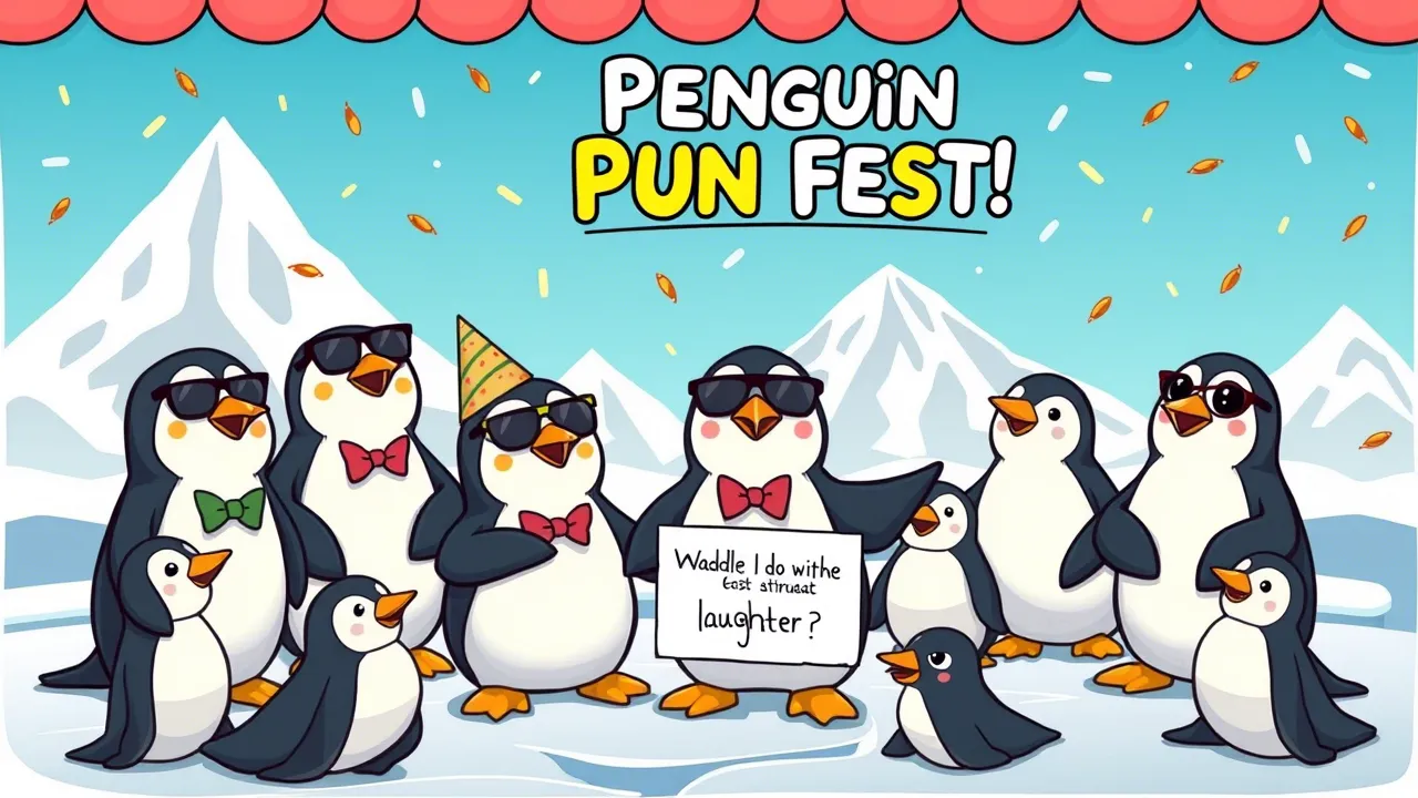 You are currently viewing 900+ Funny Penguin Puns, Jokes, and One-Liners