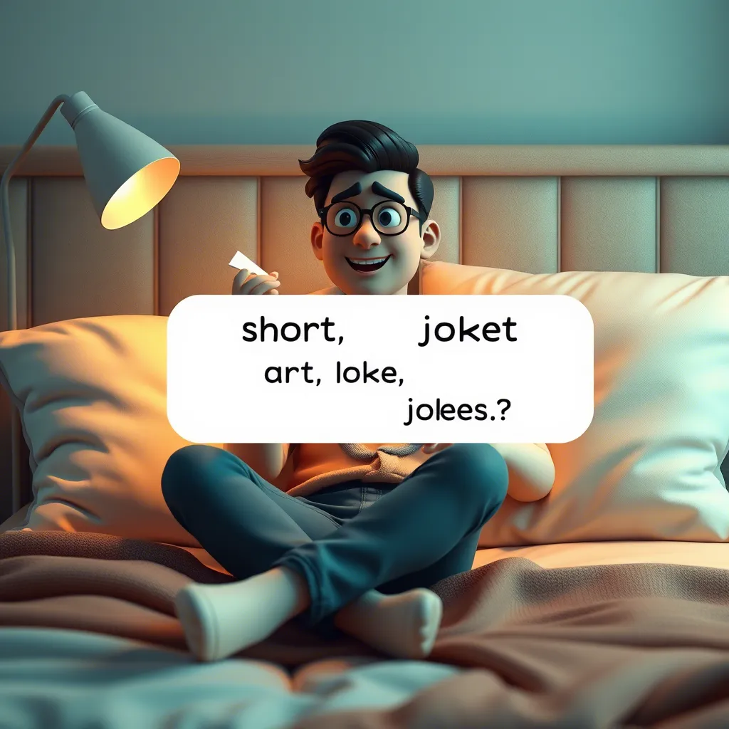Short Jokes on Bed