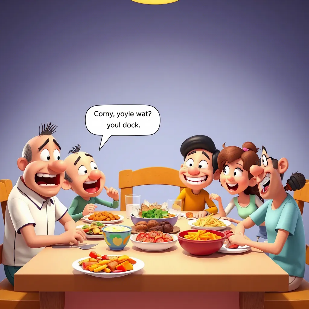 Short Jokes on Dinner