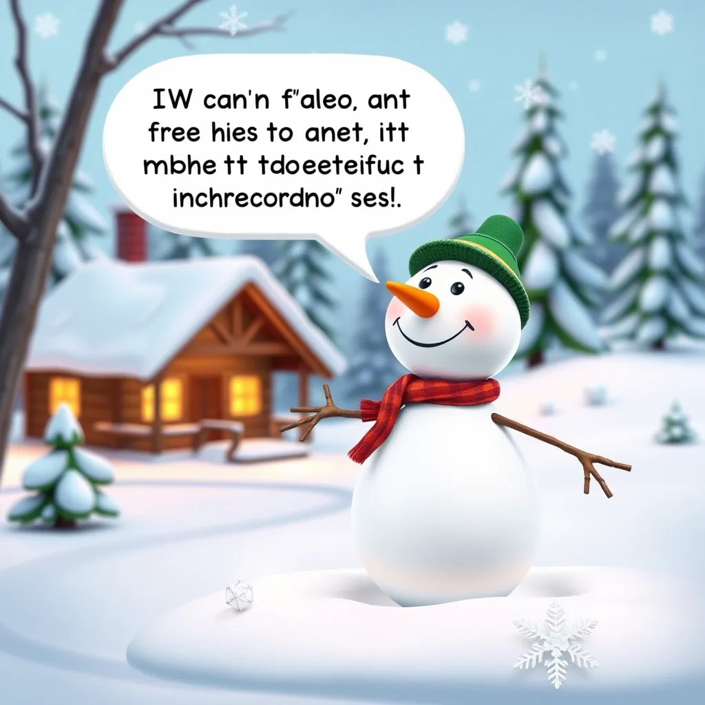 Short Jokes on Snowman