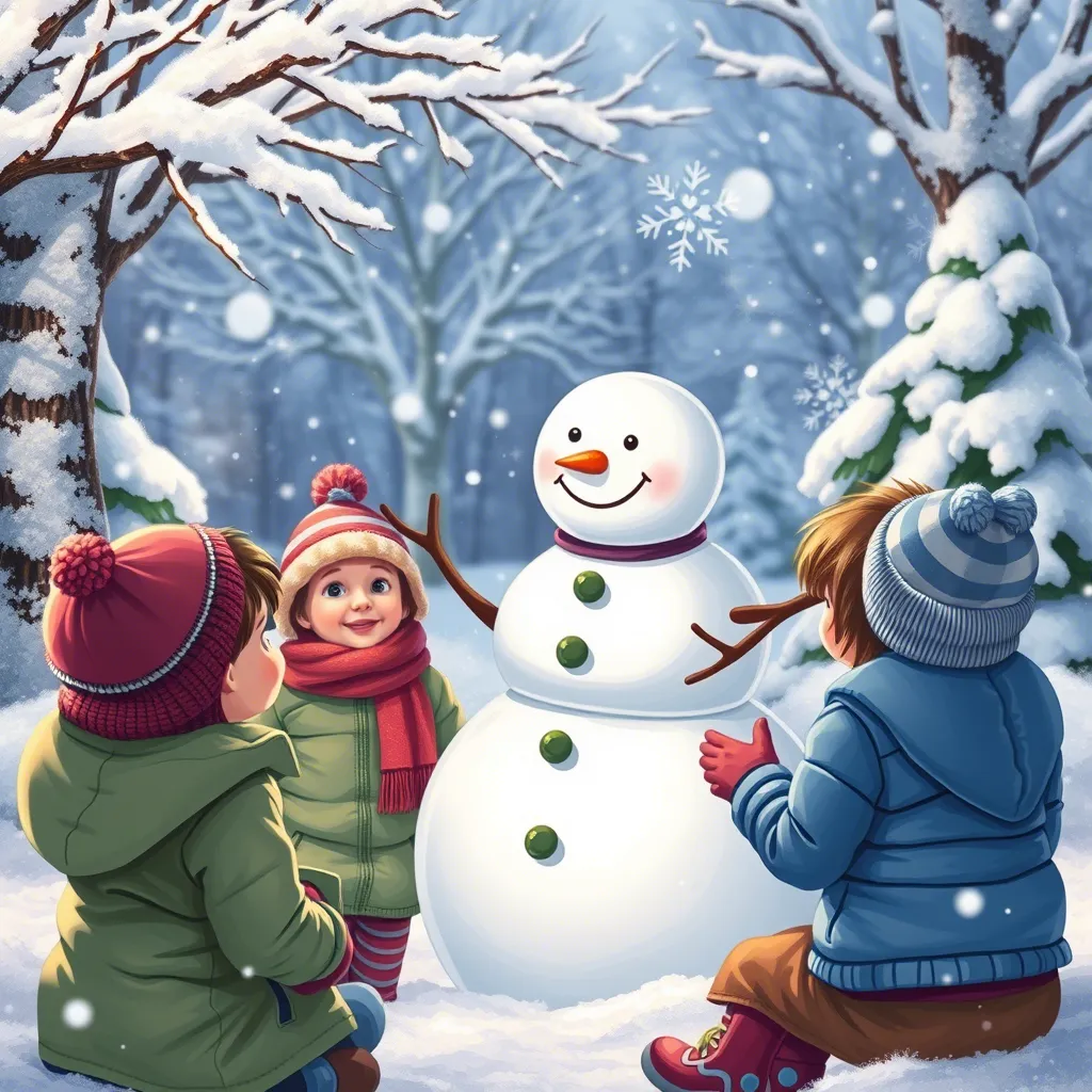 Snowman Jokes for Kindergarten