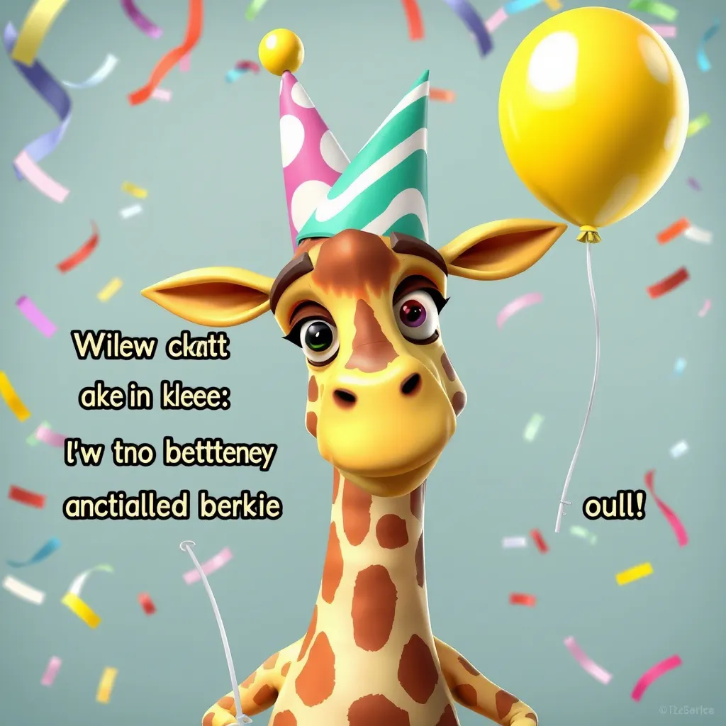 Giraffe Birthday Jokes One Liners
