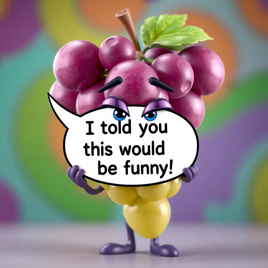 One-liner Grape Jokes