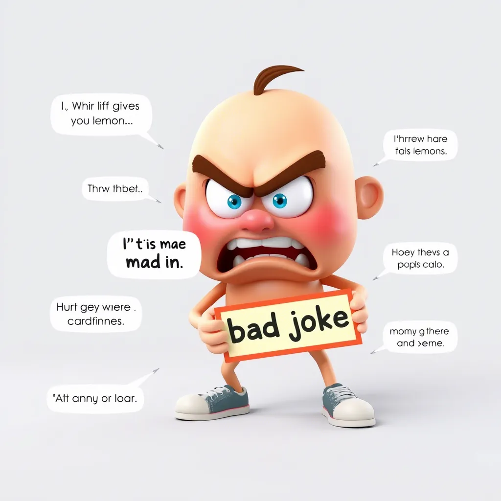 Short Jokes on Anger