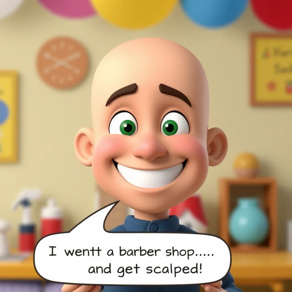 Bald Jokes One-Liners