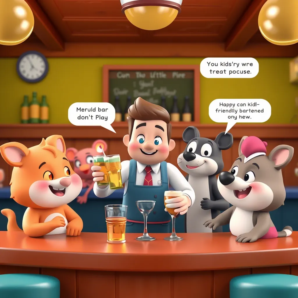 Bartender Jokes for Kids