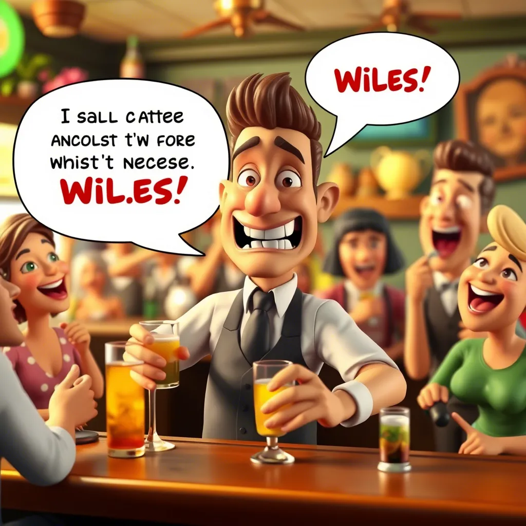 Bartender Jokes for Wife