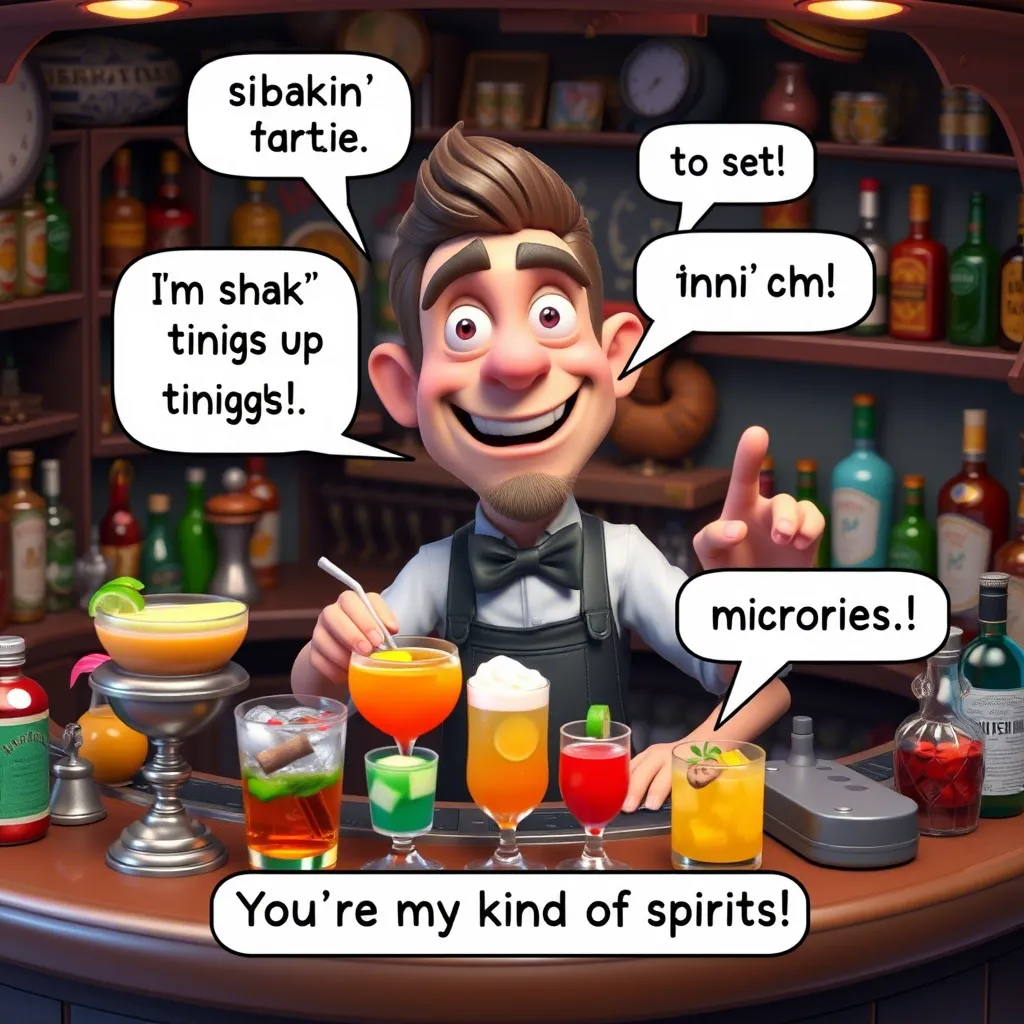 Bartender Puns