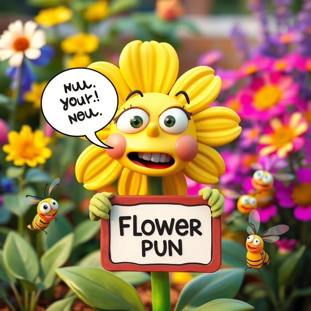Flower Puns Captions