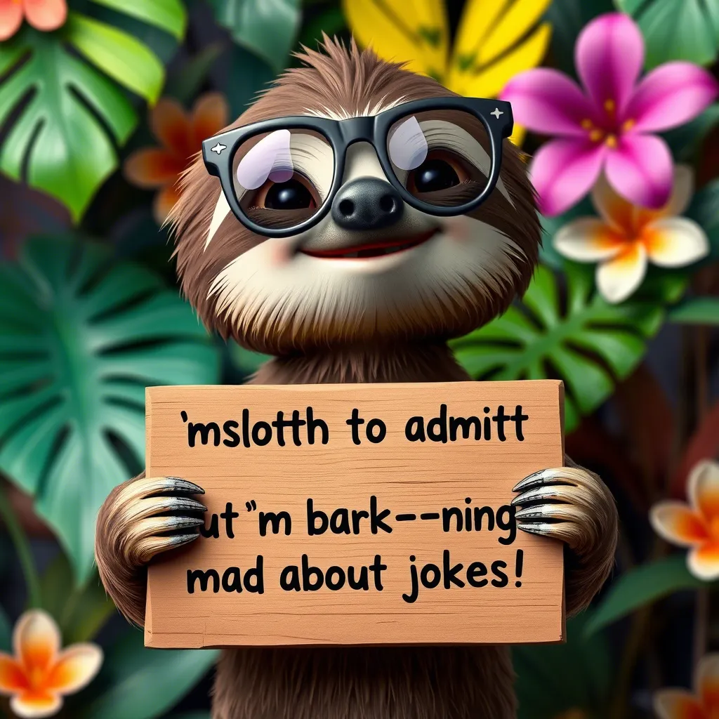 Funny Sloth Puns