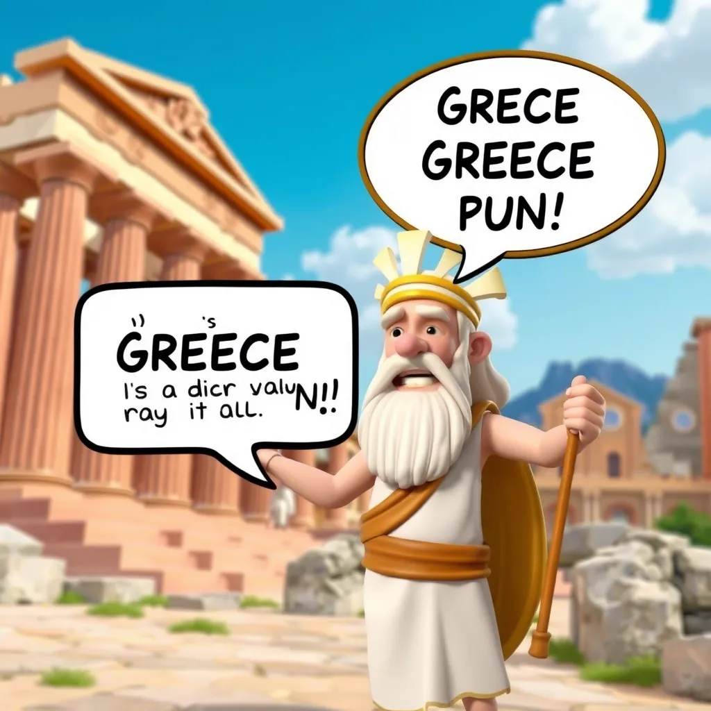 Greece Puns for Instagram
