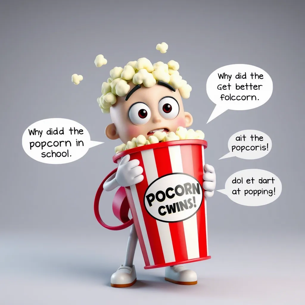 One Liner Popcorn Jokes