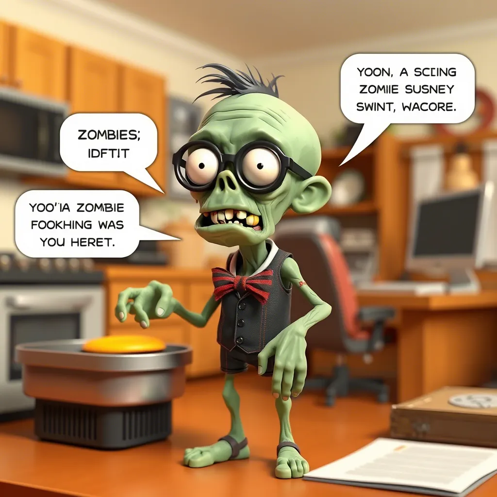 One Liner Zombie Jokes
