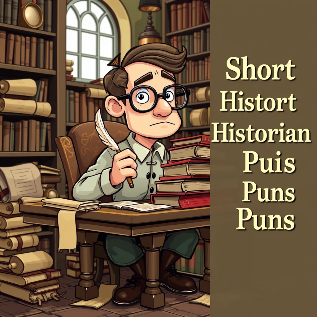 Short Historian Puns