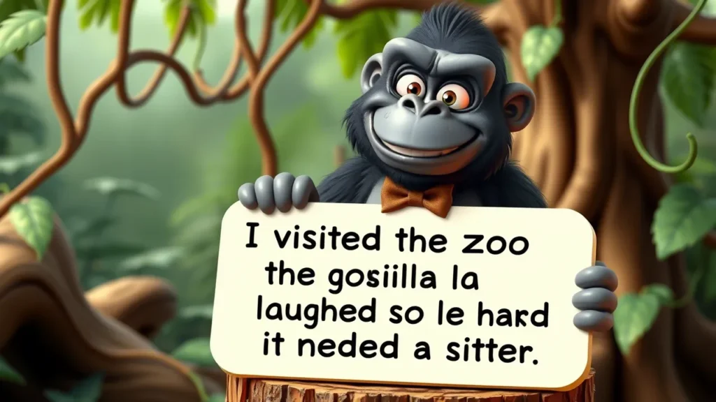 Gorilla Jokes One Liners