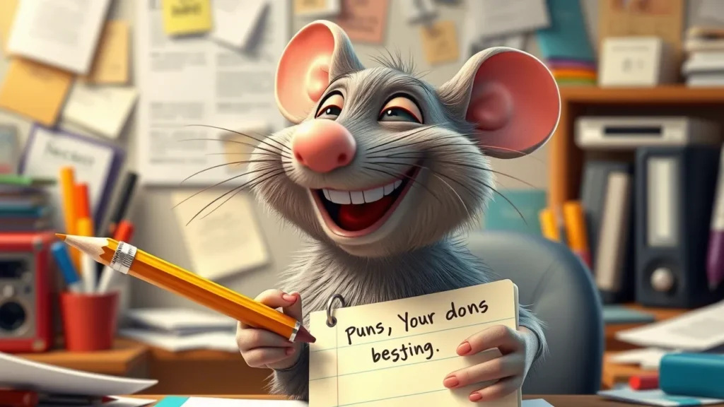 250+ Funny Rat Puns to Make You Giggle and Gnaw 😂