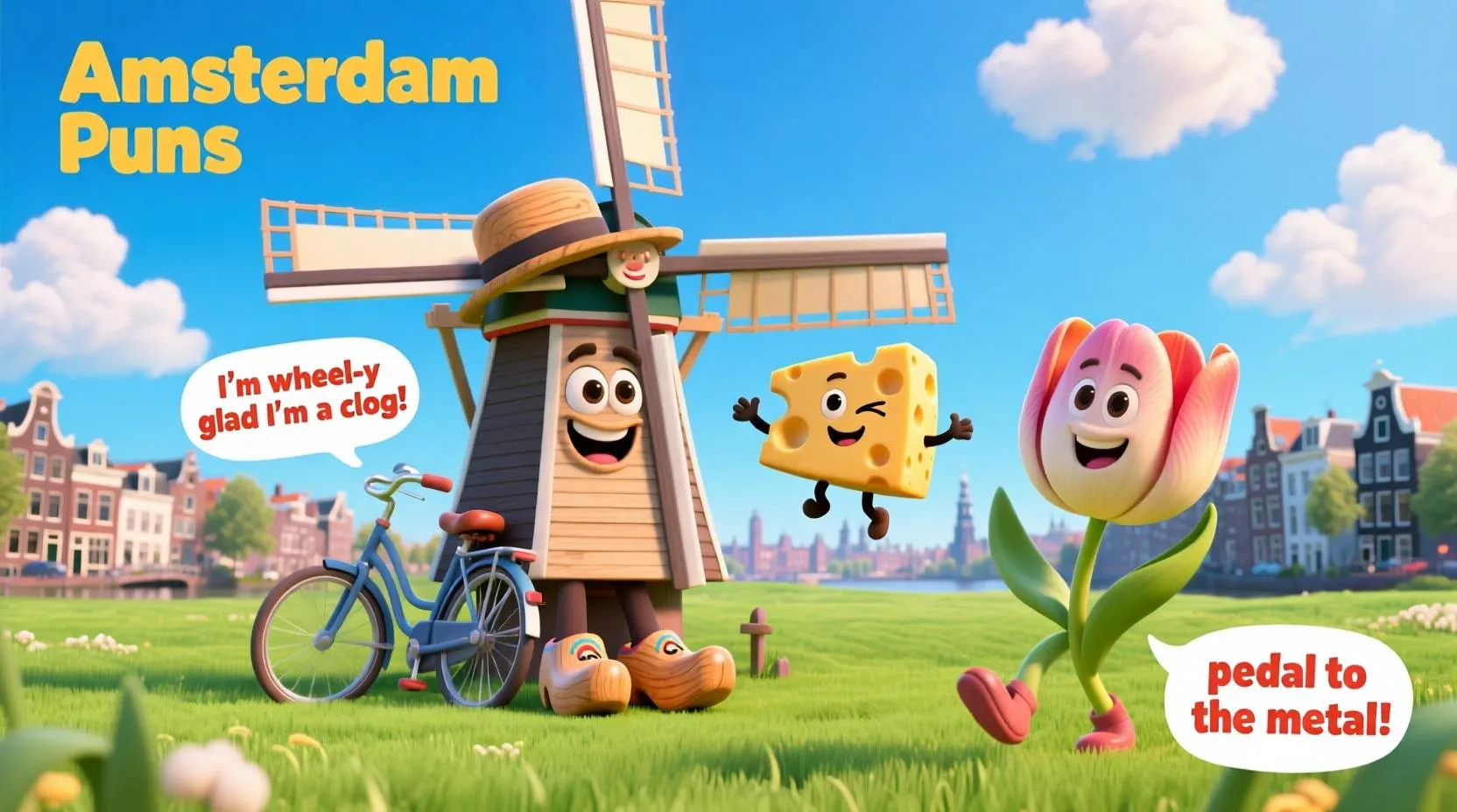 You are currently viewing 🌊 300+ Amsterdam Puns: A Canal Full of Laughs