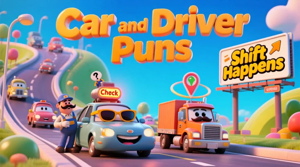 Car and Driver Puns