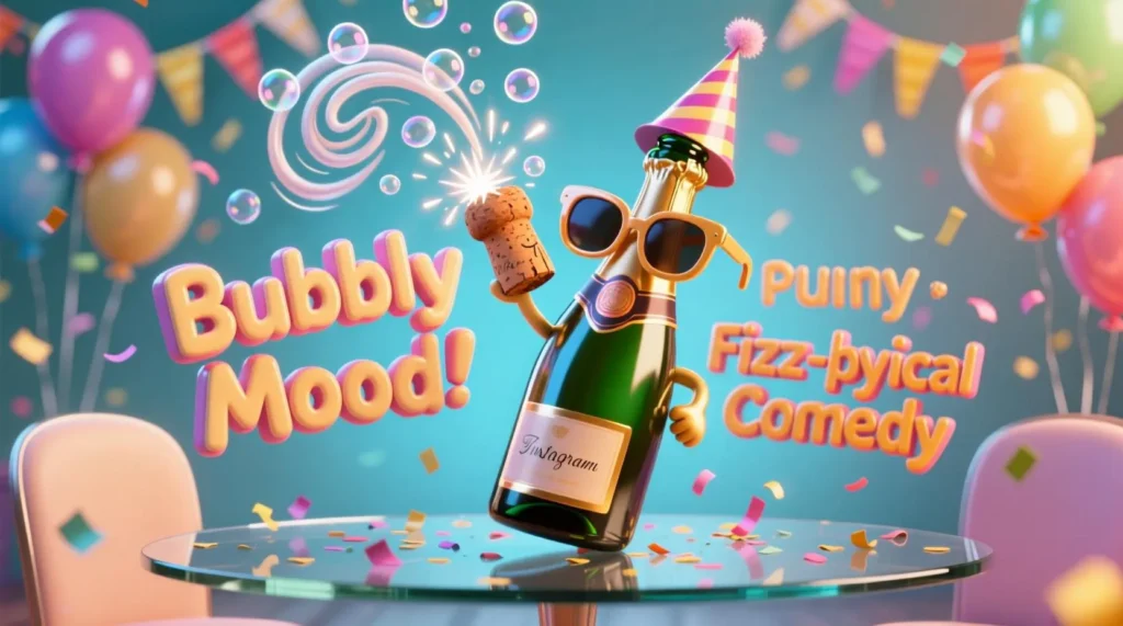 Champagne Puns Instagram