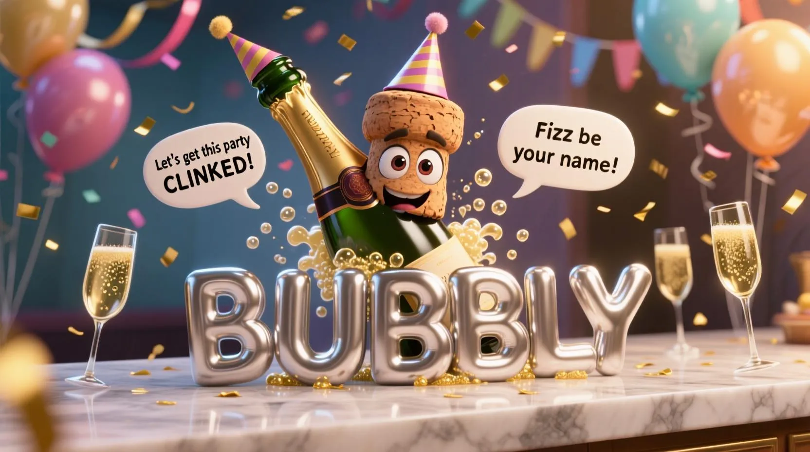 Read more about the article 310+ Champagne Puns 🥂 Dirty, Cute, and Instagram-Worthy Jokes