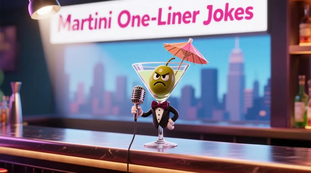 Martini One-Liner Jokes