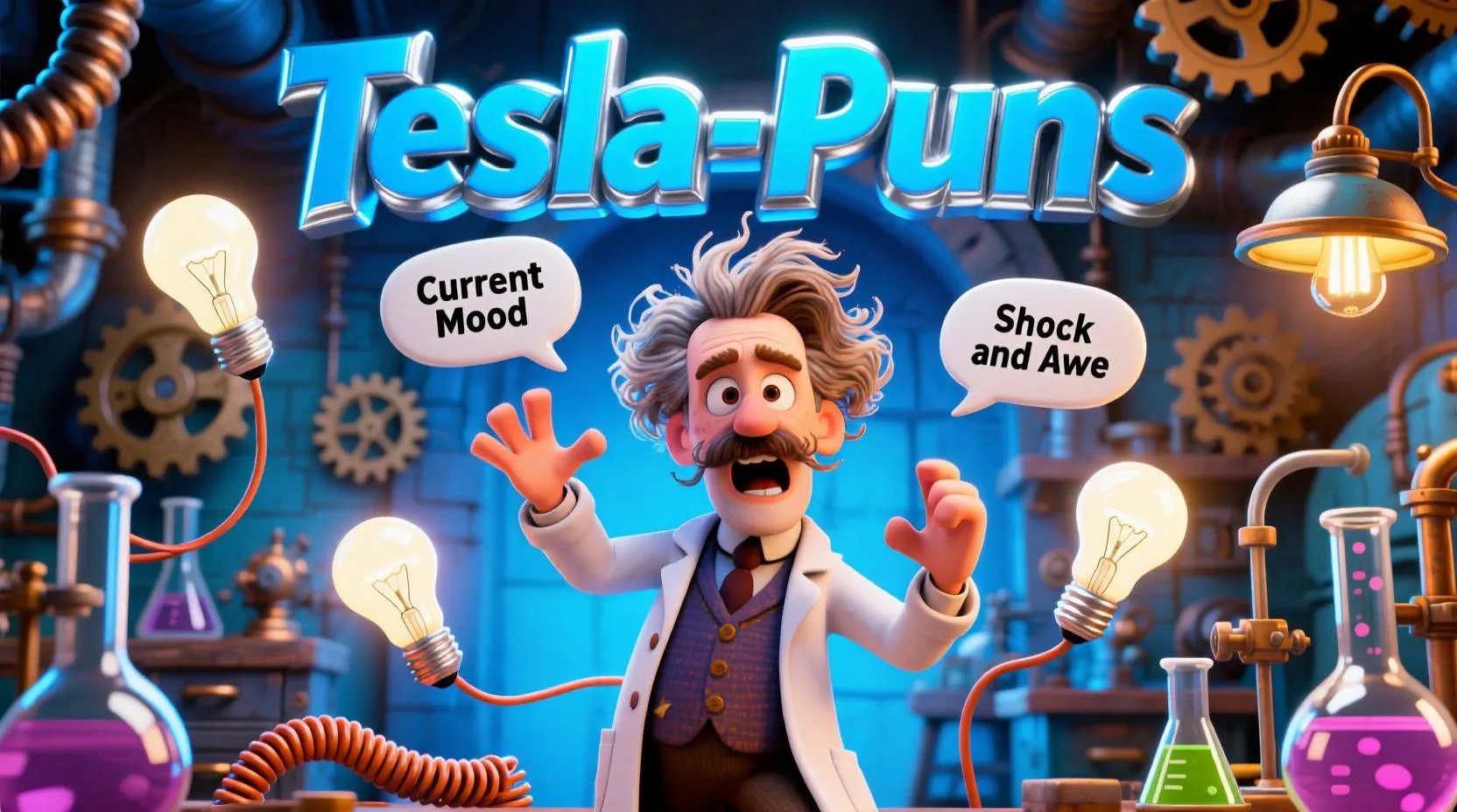 You are currently viewing 330+ Tesla Puns ⚡🚗 That Will Spark Your Sense of Humor