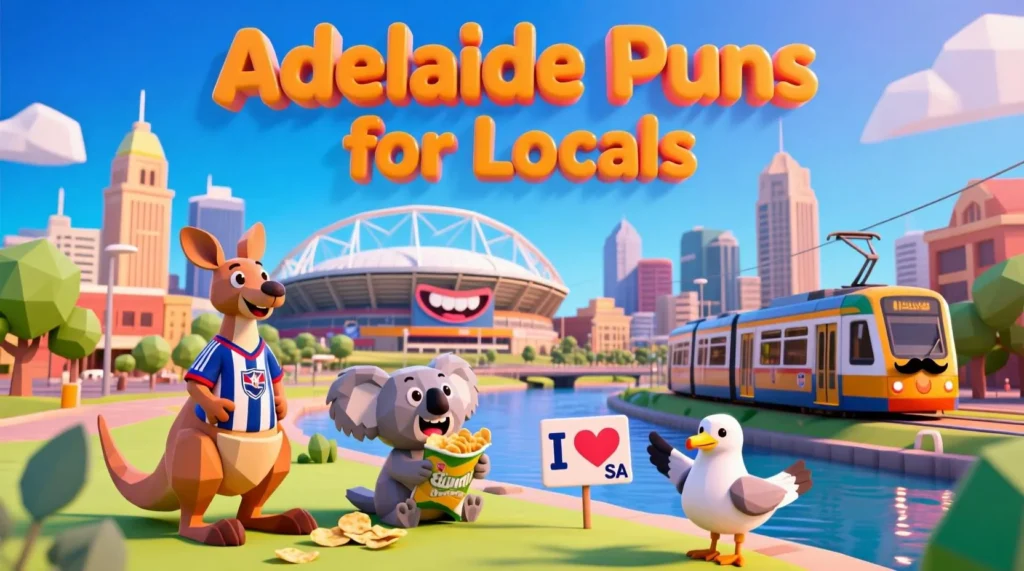 Adelaide Puns for Locals