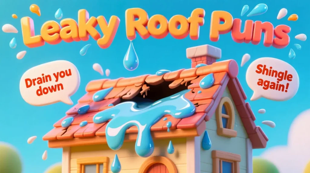 Leaky Roof Puns