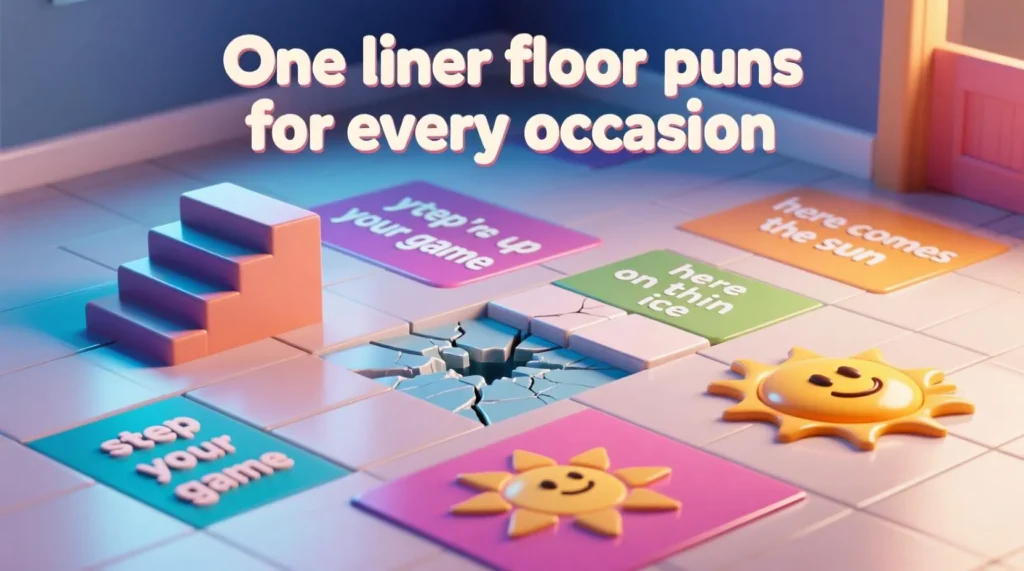 One liner floor puns for every occasion
