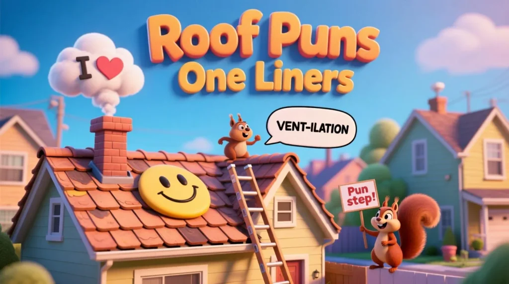 Roof Puns One Liners
