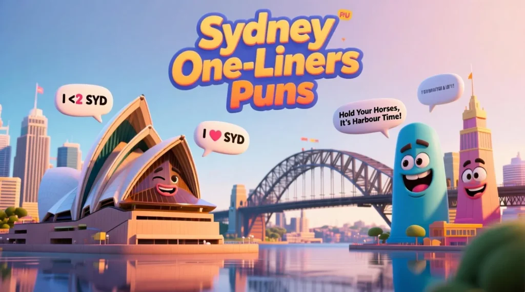 Sydney One-Liners Puns