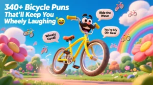 Read more about the article 340+ Bicycle Puns That’ll Keep You Wheely Laughing 🚴♂️😂