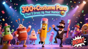 Read more about the article 300+Costume Puns That’ll Dress Up Your Humor! 🎭😂