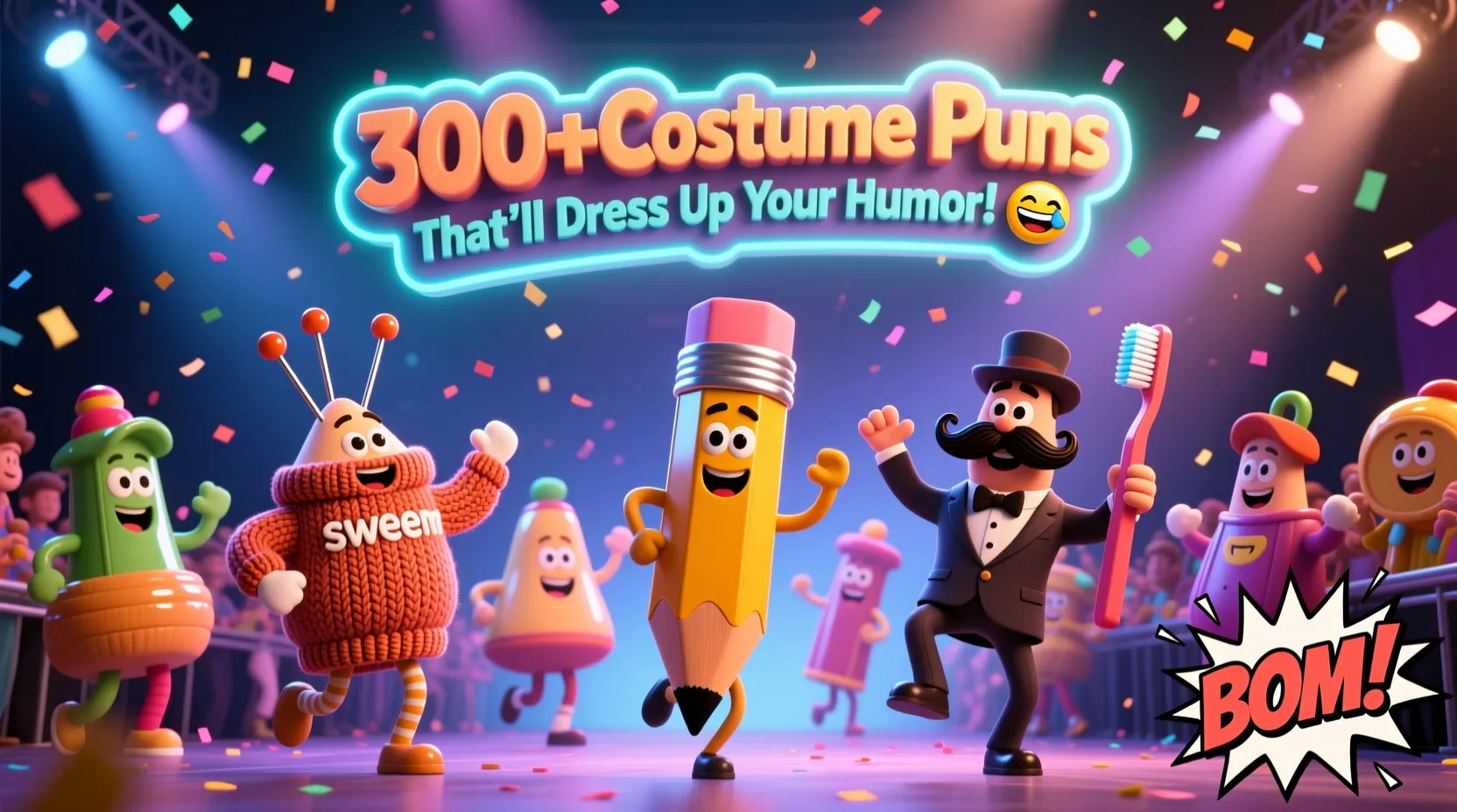 You are currently viewing 300+Costume Puns Thatโll Dress Up Your Humor! ๐ญ๐