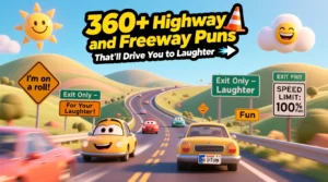 Read more about the article 360+ Highway and Freeway Puns That’ll Drive You to Laughter 🚗💨