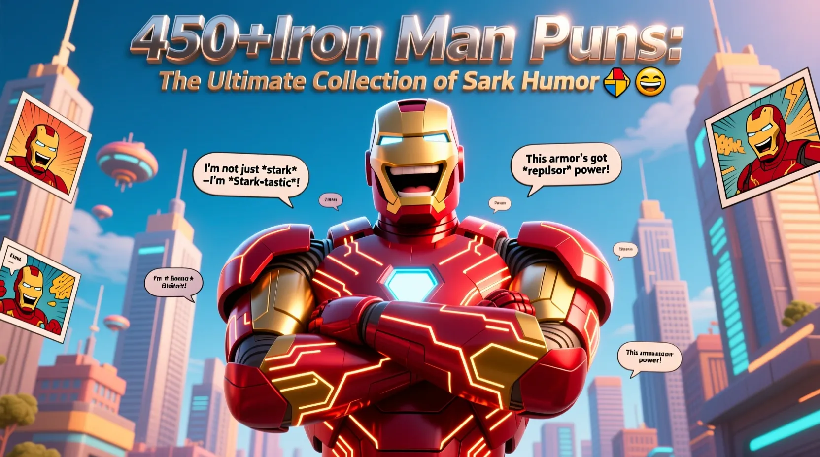 Read more about the article 450+Iron Man Puns: The Ultimate Collection of Stark Humor 🦾😂