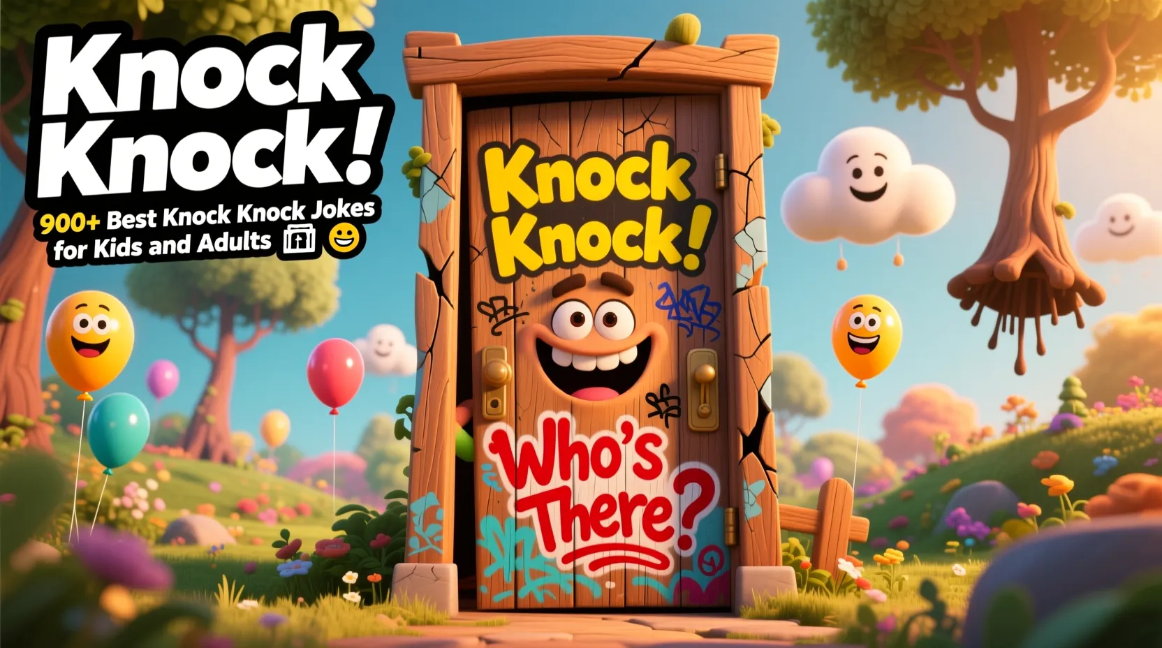 You are currently viewing 900+ Best Knock Knock Jokes for Kids and Adults 🚪🤣