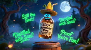 Read more about the article 400+ Moonshine Puns Thatโll Light Up Your Night ๐๐ฅ