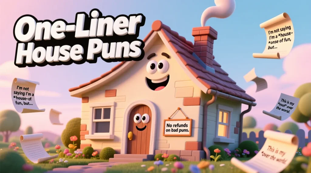 One-Liner House Puns
