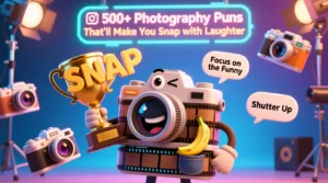 Read more about the article 📸 500+ Photography Puns That’ll Make You Snap with Laughter