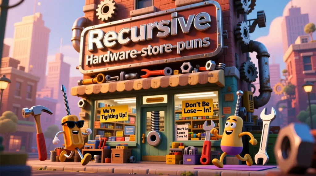 Recursive Hardware Store Puns