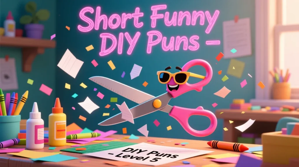 Short Funny DIY Puns