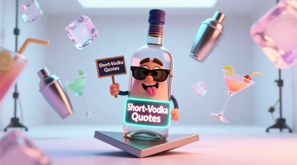 Short Vodka Quotes