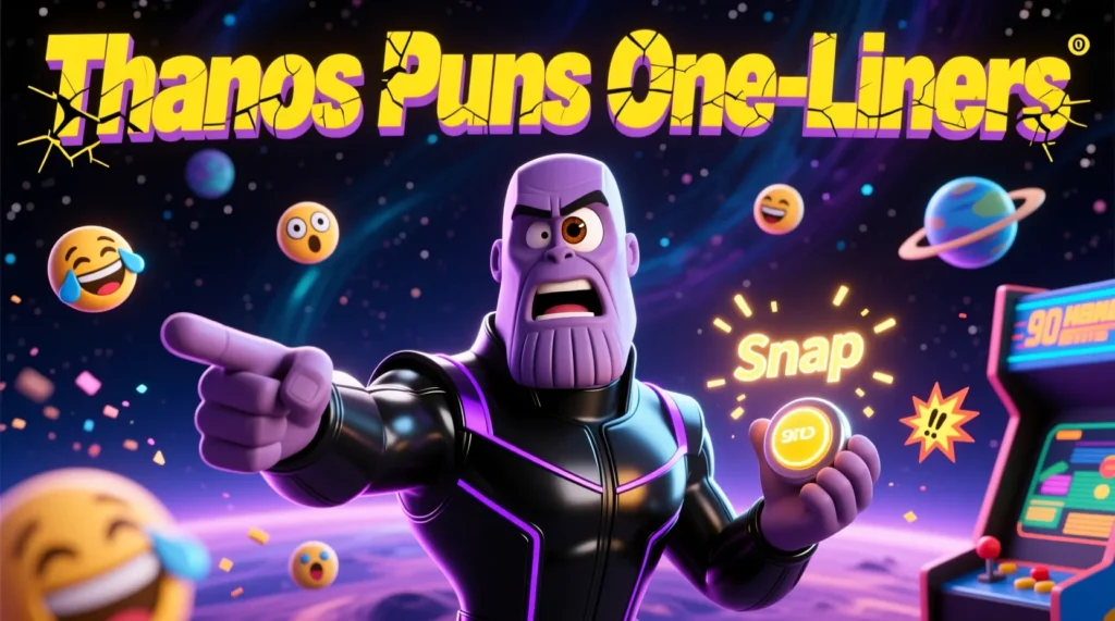 Thanos Puns One-Liners