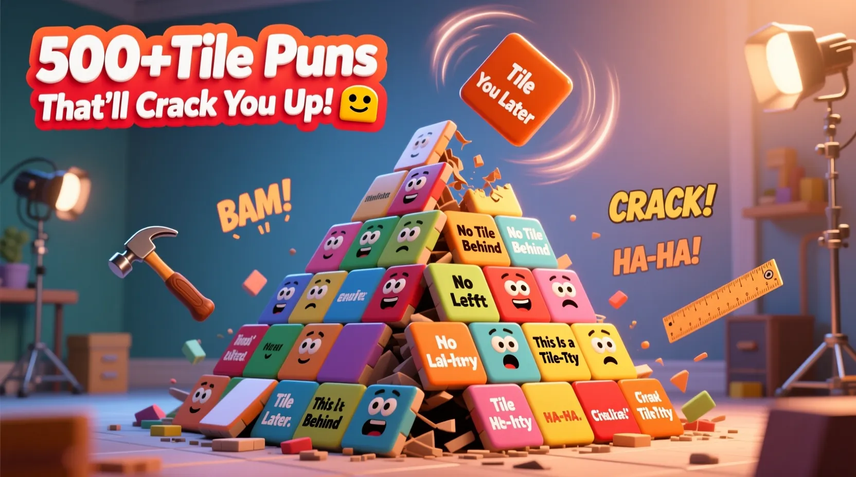 You are currently viewing 500+Tile Puns That’ll Crack You Up! 😆🧱