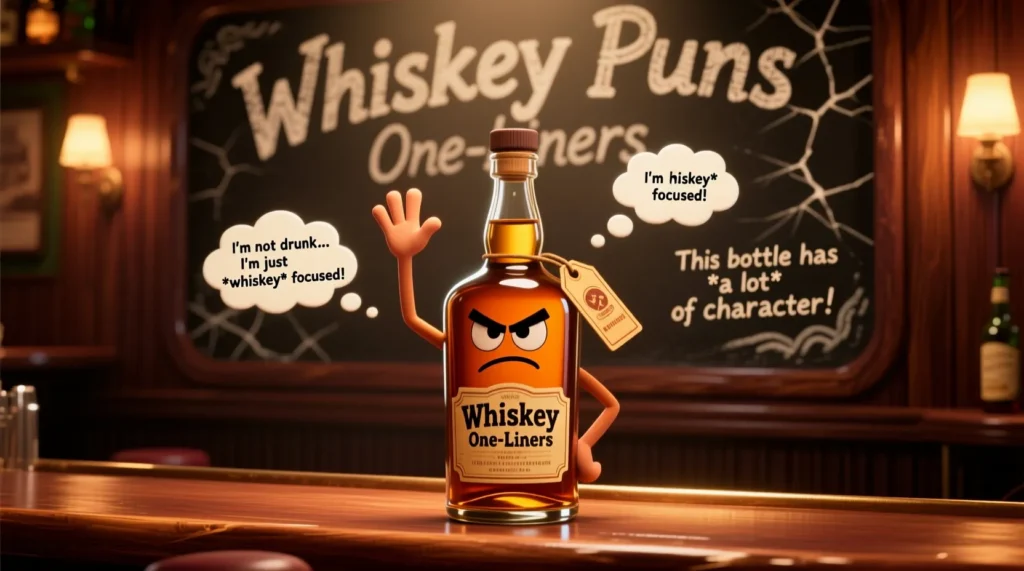 Whiskey Puns One-Liners