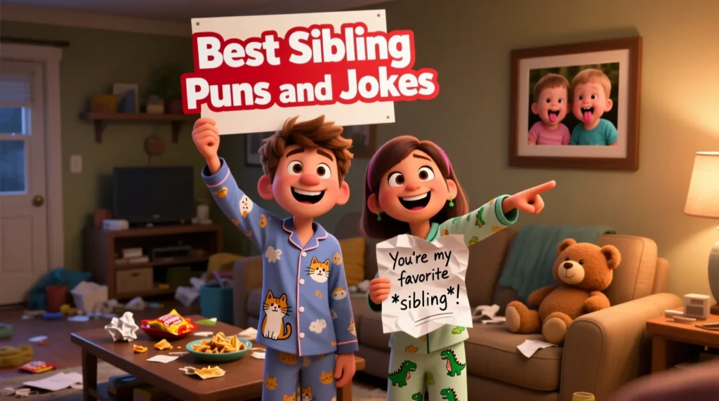 Best Sibling Puns and Jokes
